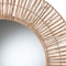 Bali & Pari Leala Modern Bohemian Metal and Natural Brown Seagrass Accent Wall Mirror 240-13466-ZORO - alternate 4